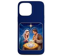 Anime Nativity Christmas Design - Kawaii Manger Scene Art Case for iPhone 13 Pro Max