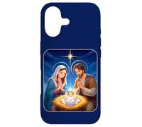 Anime Nativity Christmas Design - Kawaii Manger Scene Art Case for iPhone 17