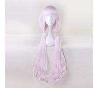 Anime Nekopara Chocolat Vanilla Cosplay Wigs Pink Long Heat Resistant Synthetic Hair Party Costume Wig+ Wig Cap KUMZ1861