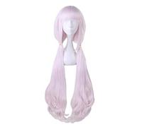 Anime Nekopara Chocolat Vanilla Wig Cosplay Wigs 100cm Pink Long Heat Resistant Synthetic Hair Wigs + Wig Cap
