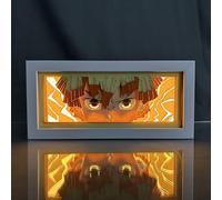 Anime Night Light Agatsuma Zenitsu Figure for Bedroom Decor Lamp Led Light Anime Atmosphere Desk Lamp