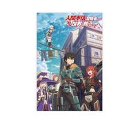 Anime Ningen Fushin： Adventurers Who Don't Believe in Humanity Will Save The World Poster 1 Canvas Poster Bedroom Decor Landscape Office Room Decor Gift 24x36inch(60x90cm)