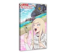 Anime Ningen Fushin： Adventurers Who Don't Believe in Humanity Will Save The World Poster 3 Canvas Poster Bedroom Decor Landscape Office Room Decor Gift 24x36inch(60x90cm)