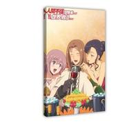 Anime Ningen Fushin： Adventurers Who Don't Believe in Humanity Will Save The World Poster 5 Canvas Poster Bedroom Decor Landscape Office Room Decor Gift 12x18inch(30x45cm)
