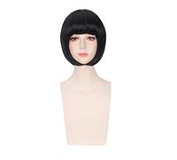 Anime Noragami Nora Black Short Wig Cosplay Costume Heat Resistant Synthetic Hair Women Party Cosplay Wigs
