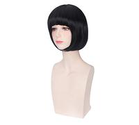 Anime Noragami Nora Women Short Black Wig Cosplay Costume Heat Resistant Synthetic Hair Halloween Party Role Play Wigs PL-312