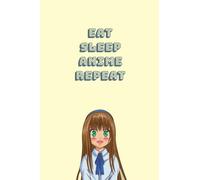 Anime Notebook Journal: Sketchbook for Girls and Teens, Thoughtful Gift Idea for Anime Lovers - 6 x 9” - 120 Blank Pages (Yellow)