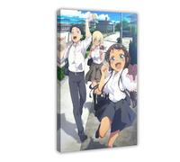 Anime Okitsura： Fell in Love with An Okinawan Girl, But I Just Wish I Know What She's Saying Poster 1 Canvas Poster Wall Art Decor Print Picture Paintings for Living Room Bedroom Decoration 24x36inch(