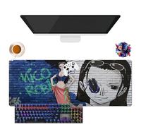 Anime One NaMi Nico Robin Piece Mouse Pad | Giant Washable Mouse Mat XL | Non-Slip Grip + Reinforced Edges (2, 31.5 x 11.8 x 0.12 inches)