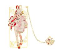 Anime One Piece Stainless Steel Bookmark for Men Women Students Teachers Study Reading Book Tools Gifts Surprise for Anime Fans (Set-7)
