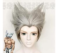 Anime ONE PUNCH-MAN GAROU Wigs Cosplay costume Heat Resistant Synthetic Hair Wig + Hair Net kuqx1338
