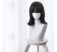 Anime One-Punch Superman/One-Punch Man Hell's Blizzard Dark Green Cosplay Wig Cosplay Anime Wig Coser