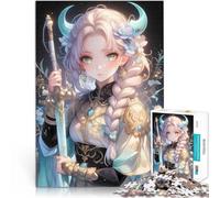 Anime Oni Girlteenagers Puzzles 1000 Piece Jigsaws Educational Games Home Decoration for is ideal as a gift for the whole family 38x26cm