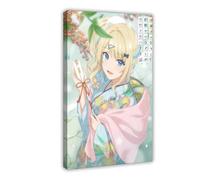 Anime Our Dating Story:The Experienced You And The Inexperienced M Poster 2 Canvas Poster Bedroom Decor Landscape Office Room Decor Gift 20x30inch(50x75cm)