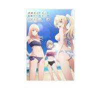 Anime Our Dating Story: The Experienced You And The Inexperienced M Poster 6 Canvas Poster Bedroom Decor Landscape Office Room Decor Gift 16x24inch(40x60cm)