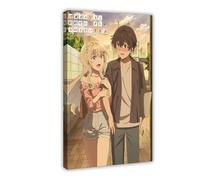 Anime Our Dating Story: The Experienced You And The Inexperienced M Poster 8 Canvas Poster Wall Art Decor Print Picture Paintings for Living Room Bedroom Decoration 12x18inch(30x45cm)