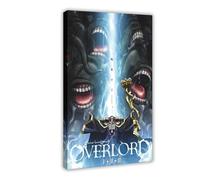 Anime Overlord Poster Canvas Poster Bedroom Decor Landscape Office Room Decor Gift 20x30inch(50x75cm)