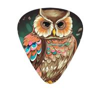Anime Owl 12 Pack Guitar Plectrums With Storage Case, 0.46/0.71/0.96mm, Including Thin, Medium Thick Guitar Plectrums For Electric Guitars Bass Ukulele