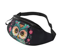 Anime Owl Fanny Pack for Women Men Crossbody Bag Belt Bag Fashion Small Waist Pack Outdoor Bum Bag