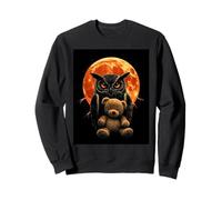 Anime Owl Goth Teddy Bear Gothic Women Teddy Bear Anime Owl Sweatshirt