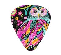 Anime Owl Guitar Plectrums 12 Pieces For Ukulele Bass Instrument Accessories