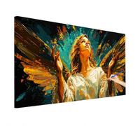Anime Paint by Numbers for Adults Children, Painting by Numbers for Beginner, Woman Paint by Number Kits with Large Canvas 90x40cm, DIY Oil Painting Kit for Autumn Decor Home, Gifts for Women U-48