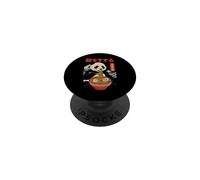 Anime Panda Eating Ramen Japanese Japan PopSockets Adhesive PopGrip