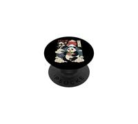 Anime Panda Eating Ramen Japanese Japan PopSockets Adhesive PopGrip