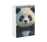 Anime Panda Face Cigarette Case Portable Novelty Cigarette Packing Box Crush Proof Waterproof Cigarette Box Novelty Gifts for Friend