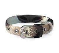 Anime Panda Face Dog Collar Adjustable Soft and Comfortable Puppy Collars with Metal Buckle Pet Collar for Small Medium Pet