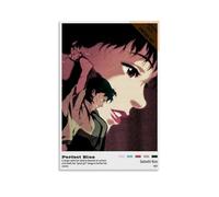 Anime Perfect Blue Aesthetic Canvas Wall Art Print - Modern Family Bedroom Decor Poster - Decorative Painting 12x18inch(30x45cm)