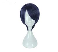 Anime Persona 5 Yusuke Kitagawa Blue Short Wig Cosplay Costume Heat Resistant Synthetic Hair Men Women Cosplay Wigs