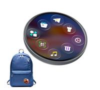 Anime Pins | 47 mm HD Display Touch Screen Cute Lapel Pin, Anime Pins | For Personal Demonstrations, Christmas Parties, Photographies, GIF Transmission and Fans, Siehe Beschreibung, Acrylonitrile