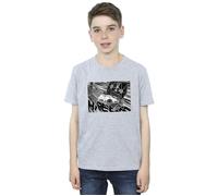 Anime Plane T-Shirt Star Wars Grey 7-8 Years