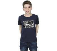 Anime Plane T-Shirt Star Wars Navy 5-6 Years