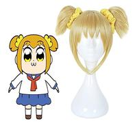 Anime POP TEAM EPIC Cosplay Wigs Popuko Cosplay Heat Resistant Synthetic Wigs Halloween Carnival Party Poputepipikku Wigs
