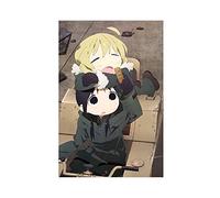 Anime Poster Girls Last Tour 3 Canvas Poster Bedroom Decor Sports Landscape Office Room Decor Gift 16×24inch(40×60cm) Unframe: