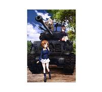 Anime Poster GIRLS Und PANZER 20 Canvas Poster Wall Art Decor Print Picture Paintings for Living Room Bedroom Decoration 12×18inch(30×45cm) Unframe: