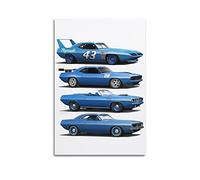 Anime Poster Muscle Cars Classic Supercars Race Cars Poster Decorative Painting Canvas Wall Posters And Art Picture Print Modern Family Bedroom Decor Posters 12x18inch(30x45cm)