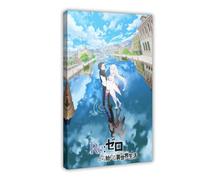 Anime Poster Re：ZERO -Starting Life in Another World- Season 3 Canvas Poster Bedroom Decor Landscape Office Room Decor Gift 12x18inch(30x45cm)