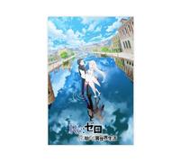 Anime Poster Re:ZERO -Starting Life in Another World- Season 3 Canvas Poster Wall Art Decor Print Picture Paintings for Living Room Bedroom Decoration 16x24inch(40x60cm)