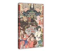 Anime Poster Spirited Posters Away Hayao Miyazaki Studio Ghibli Fantasy Film 1 Canvas Poster Wall Art Decor Print Picture Paintings for Living Room Bedroom Decoration 08x12inch(20x30cm)