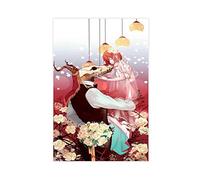 Anime Poster The Ancient Magus Bride 45 Canvas Poster Wall Art Decor Print Picture Paintings for Living Room Bedroom Decoration 12×18inch(30×45cm) Unframe-style1