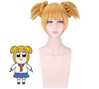Anime PPOP TEAM EPIC Popuko Cosplay Wig Heat Resistant Synthetic Wigs For Party Halloween Carnival Wig