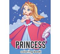 anime princess coloring book: Beautiful Princess Anime Coloring Pages For kids Teens and adults / princess coloring books for kids ages 4-8/ ( chibi anime girls coloring book