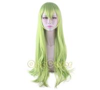 Anime Princess Connect Re:Dive Karin Cosplay Wig Green Long Hair Heat-resistant Fiber Hair +Wig Cap Halloween