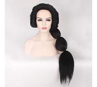 Anime Princess Rapunzel Merida White Snow Cosplay Wig Halloween Party Synthetic Hair Jasmine Anna Elsa Princess Wigs + Wig Cap One Size Pl-693 Jasmine Wig