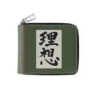 Anime Purse Bungo Stray Dogs Wallet Printed Bifold Wallets Kids Coin Purse PU Leather Credit Card Holder Money Bag for Men Women