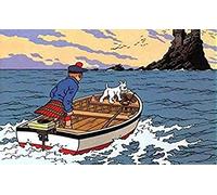 Anime Puzzles Adults Puzzle Jigsaw 1000 Pieces Adventures Of Tintin Jigsaw Kids Educational Assembling Games Toys