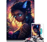 Anime Queen Girl Jigsaw Puzzles for Teenagers 1000 Piece Puzzle,Learning Educational Toy for Is Ideal As A Gift for The Whole Family (75x50cm)